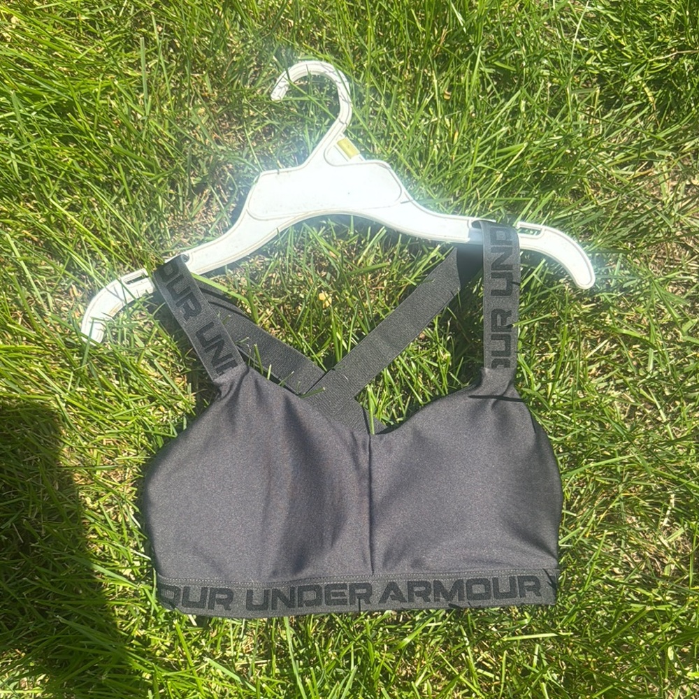 Under Armour Charcoal Sports Bra